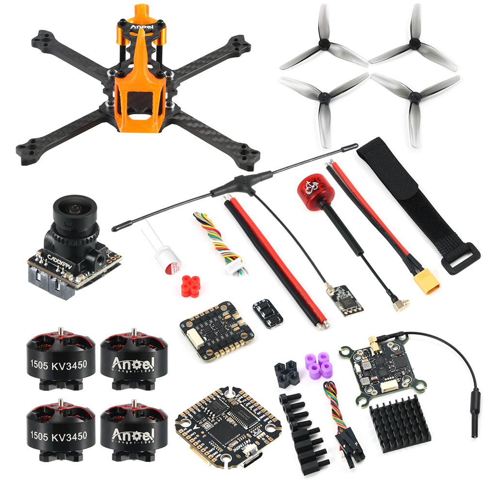 Speedybee F405 V4 Bls 55A Stack - Angel35 3.5inch Freestyle FPV Drone Kit