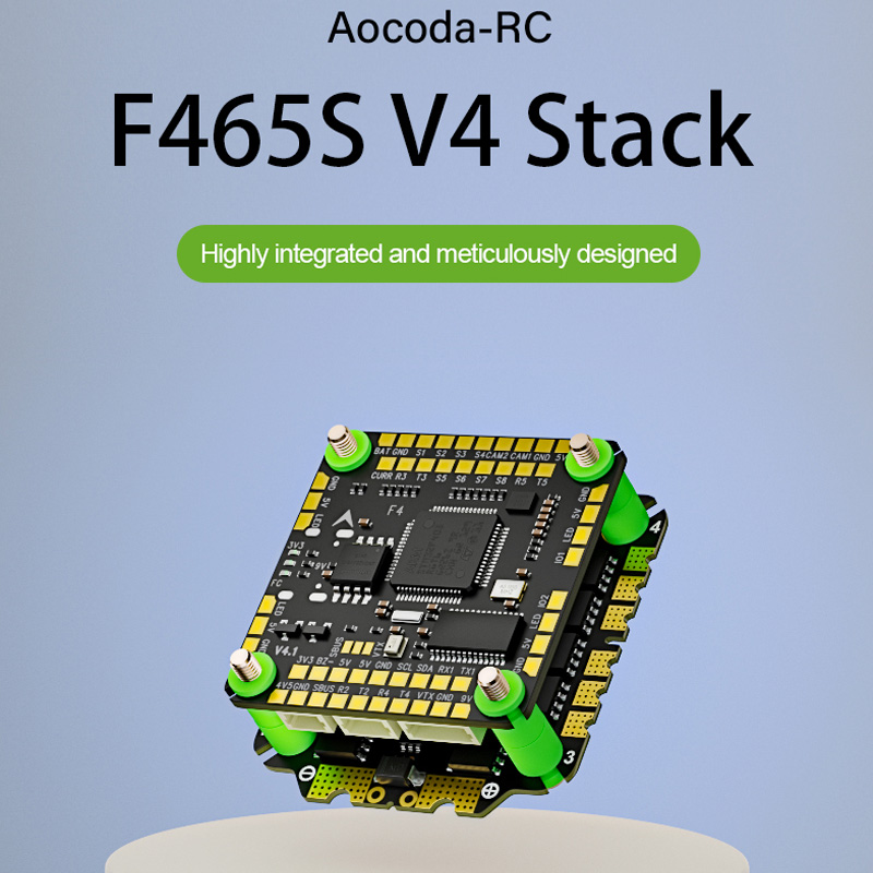 Aocoda-RC F465S V4 Stack F405  - Speedybee F405 V4 Bls 55A Stack review and price